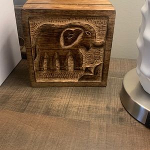Antique Elephant box